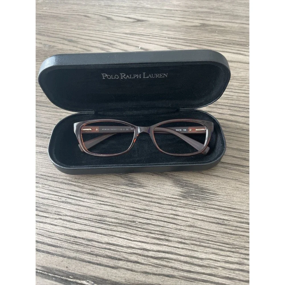 Armani Exchange AX3009 8063 Womens Brown Cats Eye Eyeglasses Frames 53/16~135